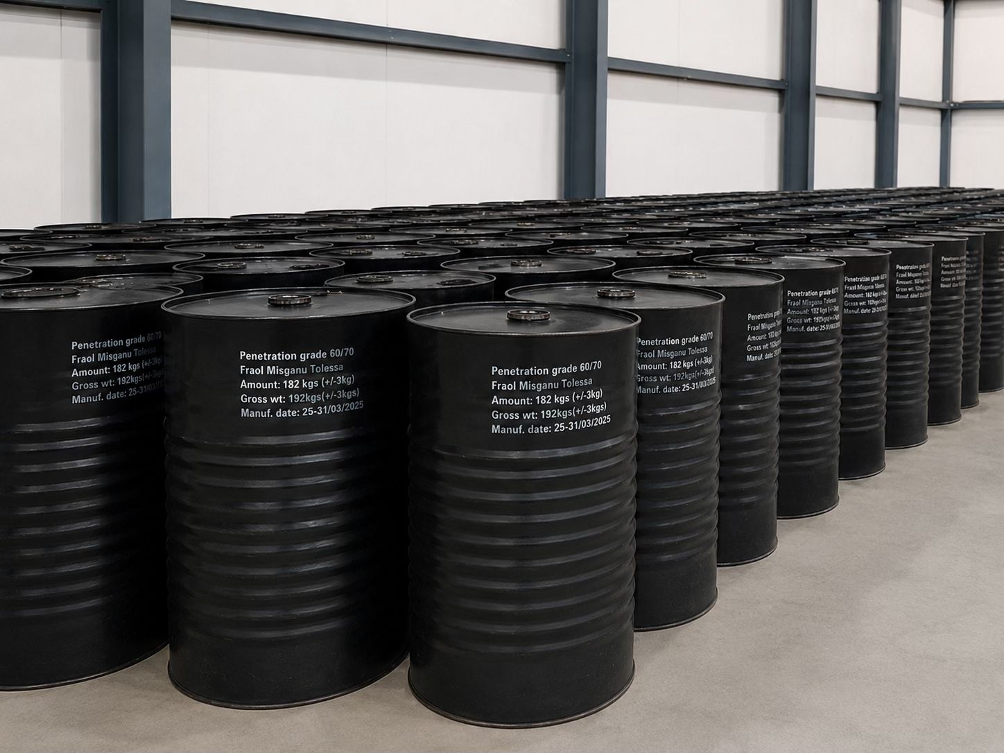 Bitumen batch procurement and distribution